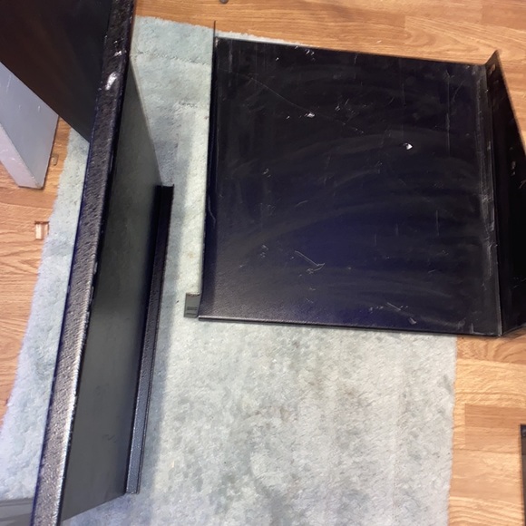 19” Server Black Rack Mount Shelf components tray , Black 19 inch Double Holes - Picture 5 of 6